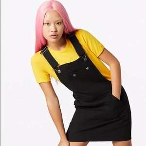 Converse bib front skirt overalls black XS - street wear and back-to-school